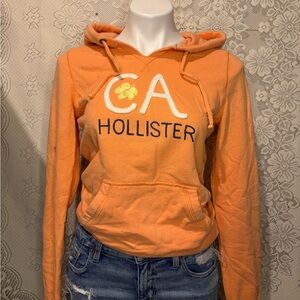 Hollister hoodie and in a summery coral